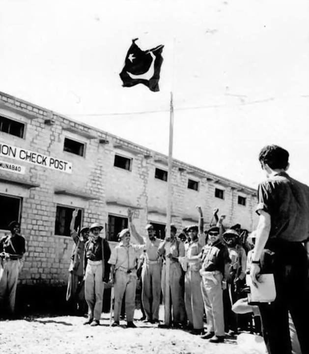 1965 Pakistani Rangers at Muna Bao Check Post.jpg