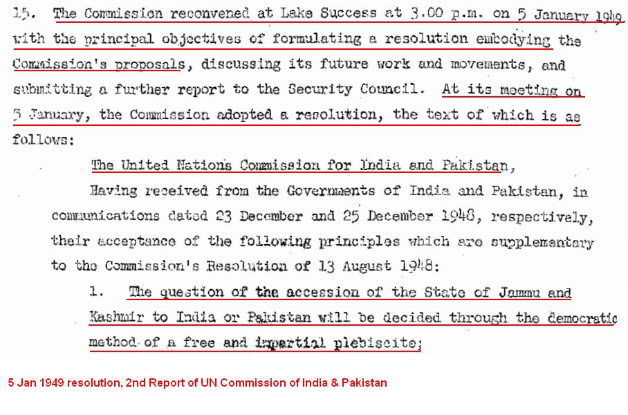 5 Jan 1949 Resolution, 2 report of UN Commission of Ind-Pakistan.JPG