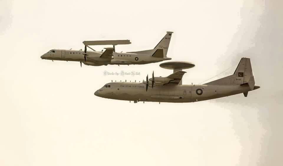 A rare sight of two PAF AWACS flying in formation..jpg