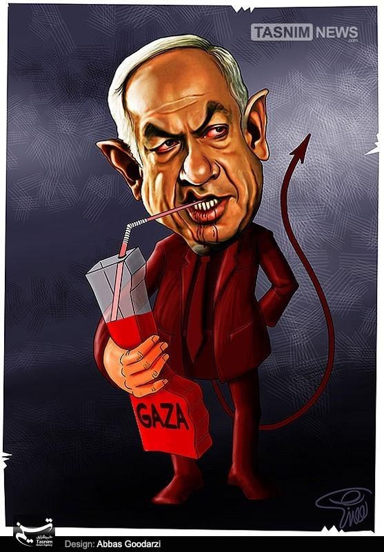 Abbas_Goodarzi_netanyahu.jpg