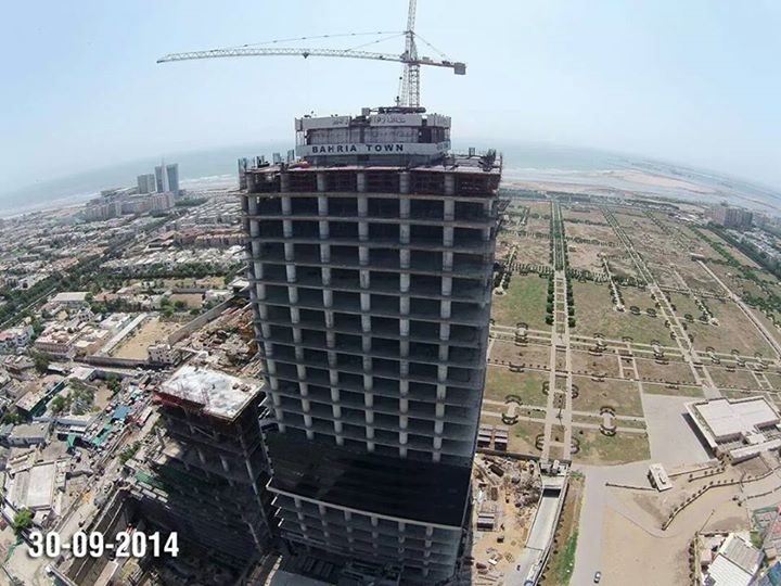 Bahria-Town-Icon-Karachi-Development-Status-September-30-2014-3.jpg