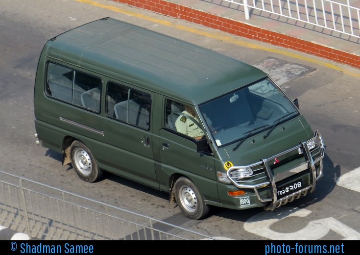 Bangladesh Army Mitsubishi L300 personnel carrier.jpg