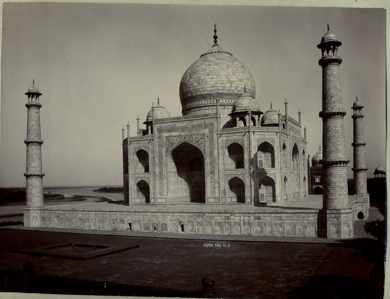 c.1890's PHOTO INDIA AGRA TAJ.JPG