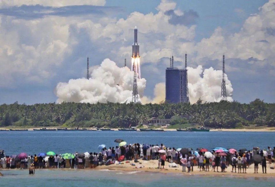 China's CZ-5 Tianwen-1 天问一号 Mars orbiter and rover launch - 20200723 15.jpeg