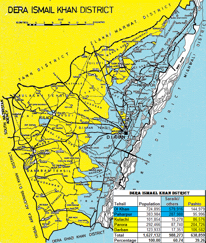 Dera Ismael Khan Ethnic Map.gif