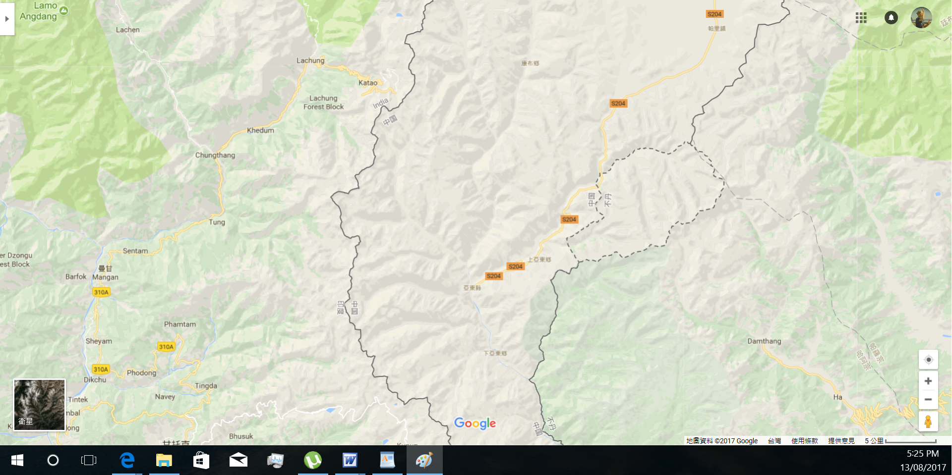 Doklam Maps.png