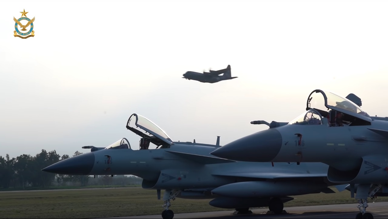 First Batch of J-10 at Minhas Airbase.jpg