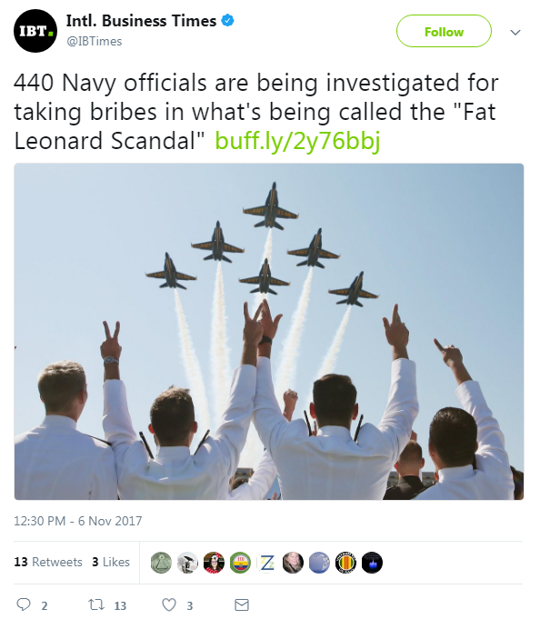 Intl. Business Times twitm on Fat Leonard Scandal 20171106.png