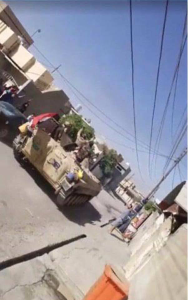 ISF captured the strategic Turkmen town Altin Köprü from Kurdish Peshmerga. Turkmens supported...jpg