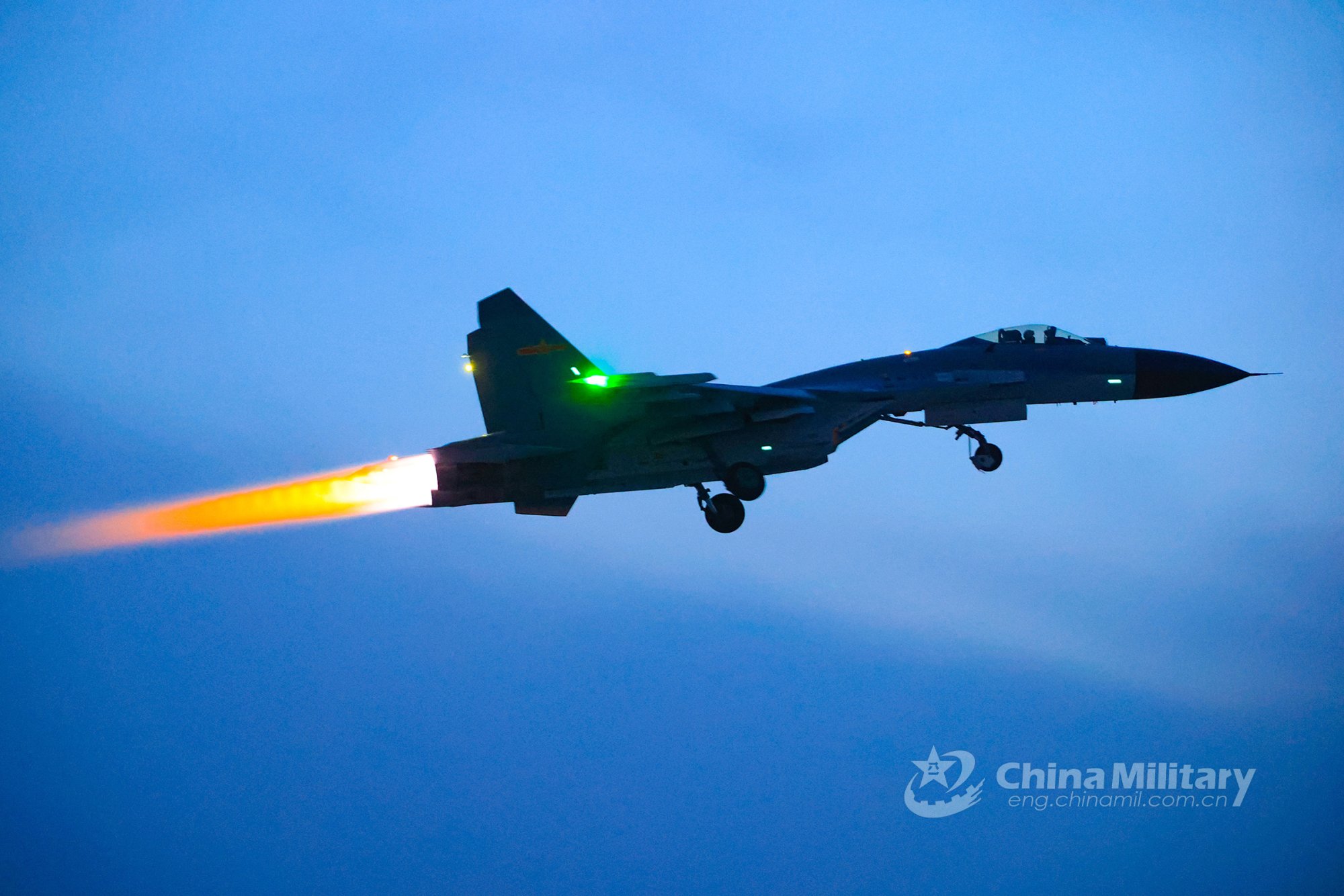 J-11B in full reheat - Cui Baoliang - 3.jpg