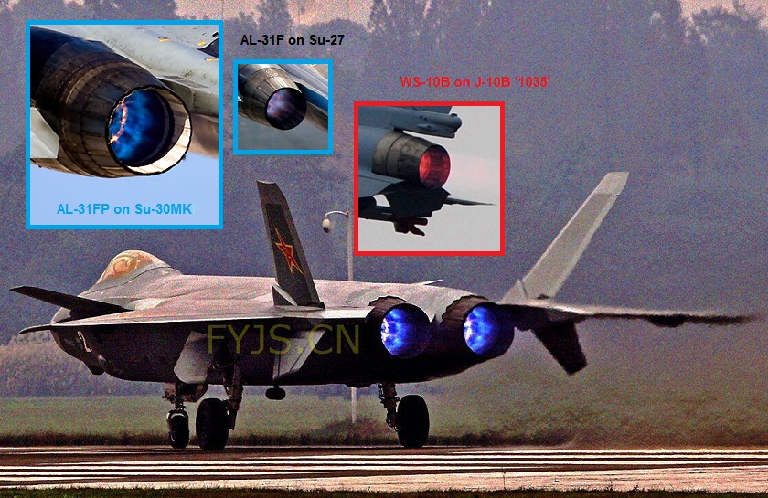 J-20 201x full AB vs. WS-10 + AL-31F for comparison.jpg