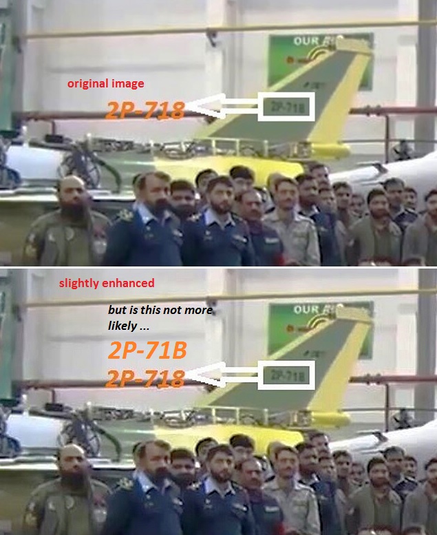 JF-17 facility at PAC 20191212 + JF-17B 2P-718 or 71B part.jpg