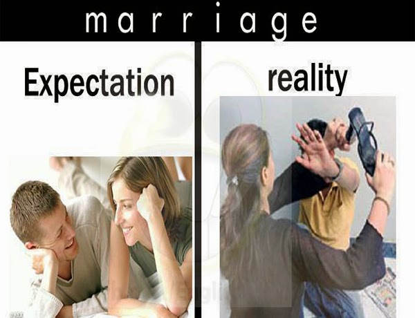 Marriage Expectation And Reality Funny Joke Picture.jpg