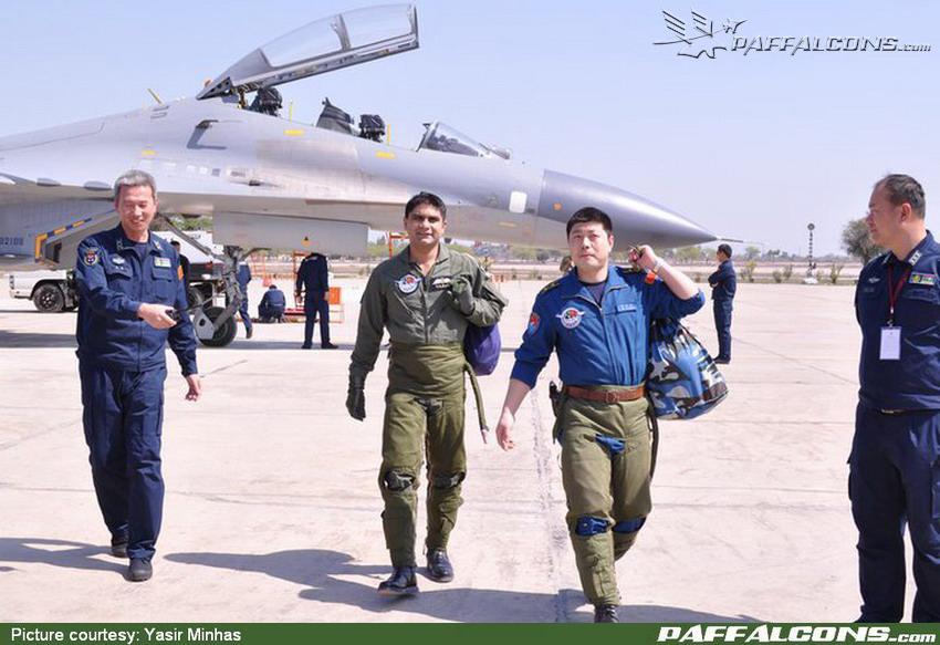 Pakistan air force China PAF PLAAF Su-30MKK JF-17 J-10 exercise Shaheen-1 (8).jpg