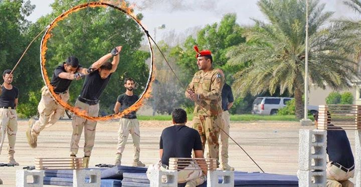 Pakistan Army soldiers training Saudi Army in view of the IS threats 3.jpg