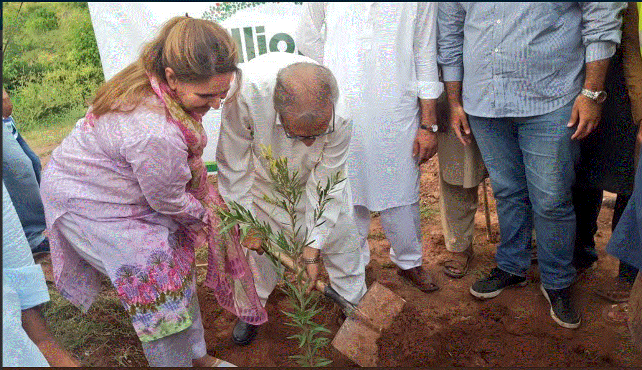 President of Pakistan planting tree.gif