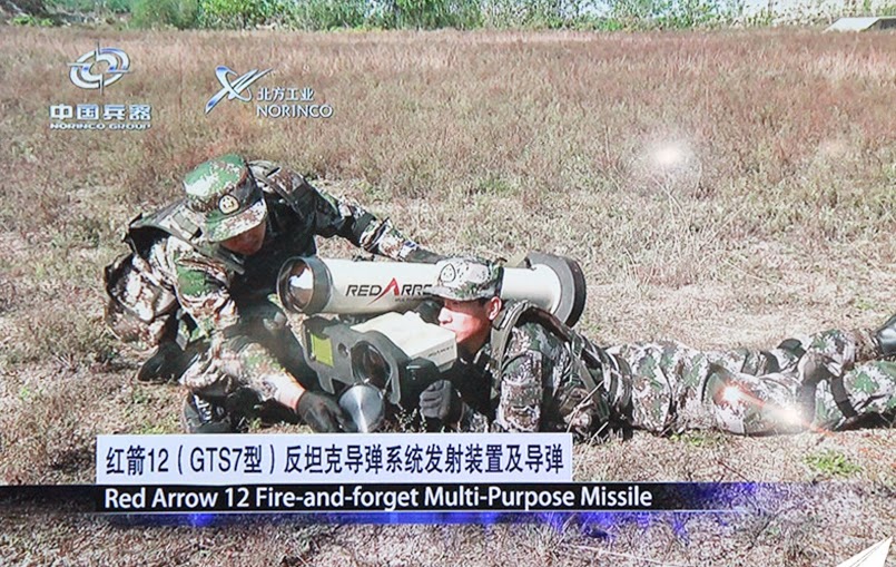 Sino Javelin Norinco Red Arrow 12 ATGM at Zhuhai 2014 export pakistan iran uae  (4).jpg