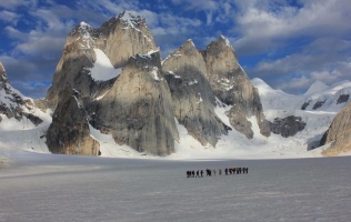 Snow lake trek along Biafo-Hisper glacier.jpg