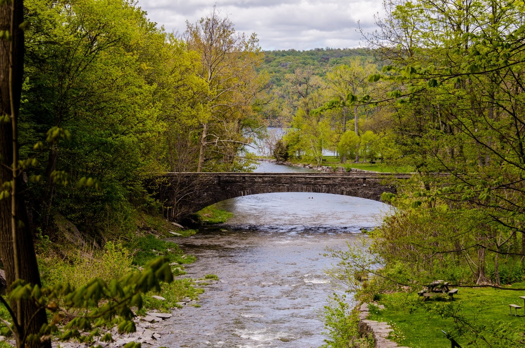 Stream, Bridge and Lake.jpg