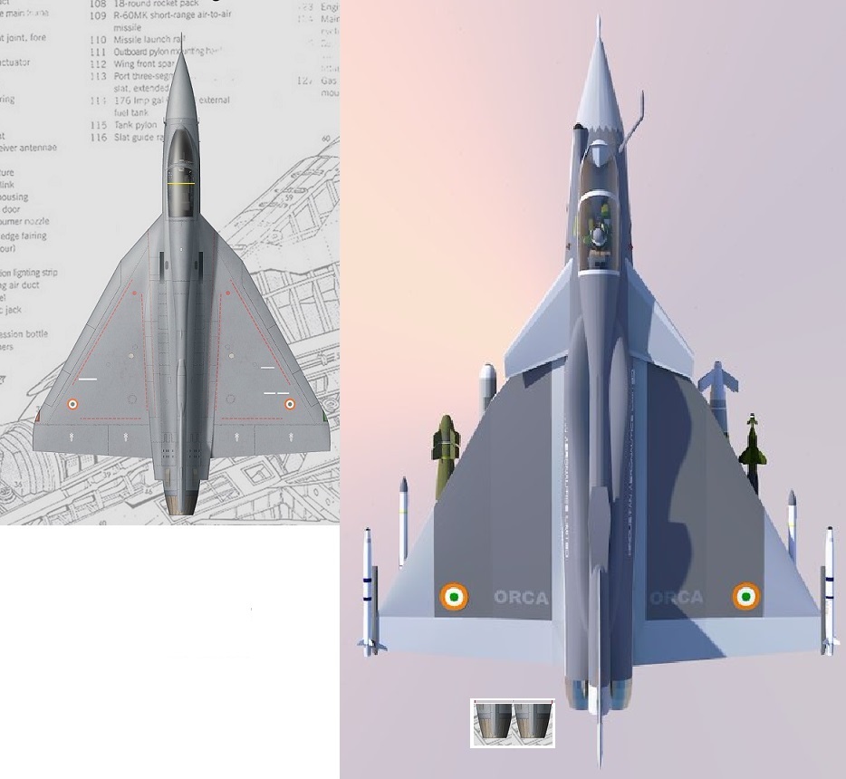 Tejas 1 vs Tejas 2 vs Orca 2.jpg