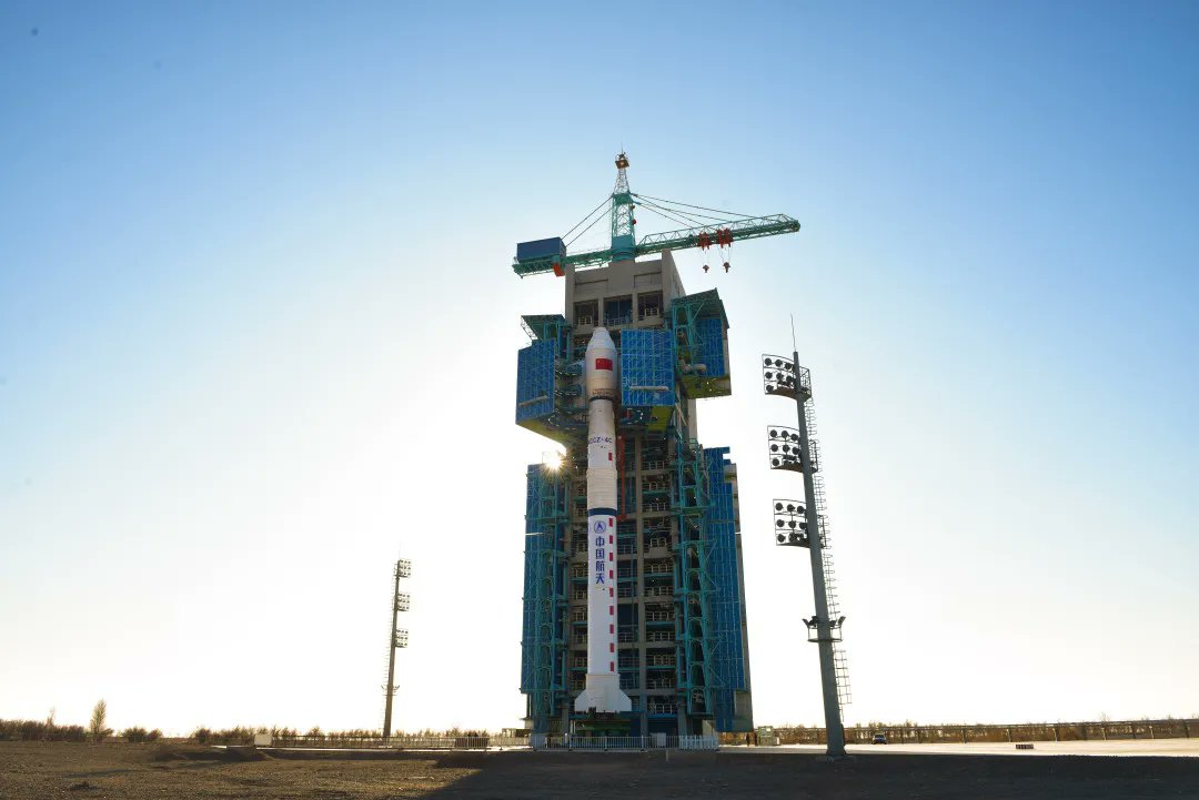 The 39th and last Chinese space launch on 20201227T2344 at Jiuquan Space Center (Gobi Desert) 02.jpg