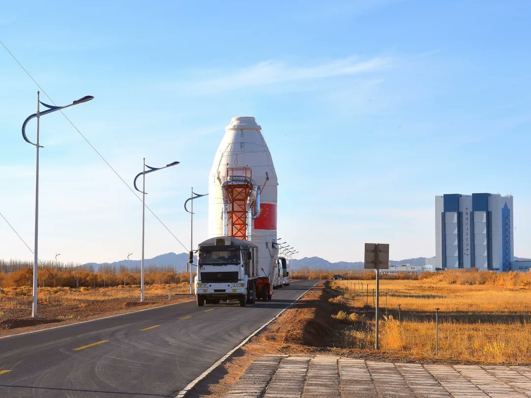 The 39th and last Chinese space launch on 20201227T2344 at Jiuquan Space Center (Gobi Desert) 03.jpg