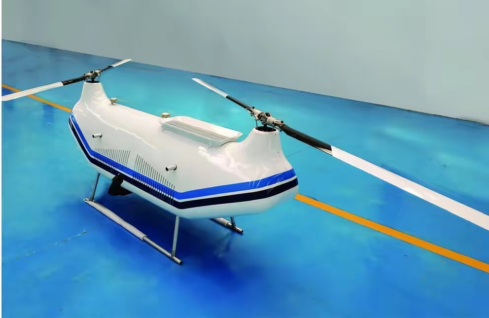 uav  ZC300 cargo replenishment helicopter is 3 m long, 1 m wide, and has a payload of 120 kg.jpg