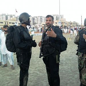 Karachi Sea View 23 March 2010