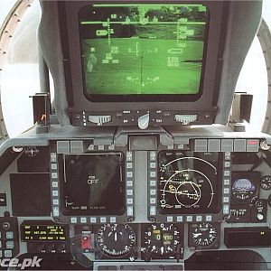 F-16D Block 52 Rear Seat Cockpit