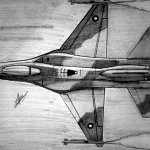 f-16 block 52 sketch by me