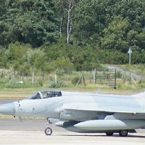 thunder parked at farnborough air show