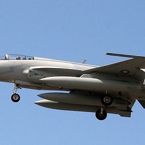 JF-17 Thunder arrival at Farnborough Air Show