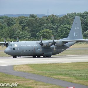 C130 Hercules Arrival at Farnborough