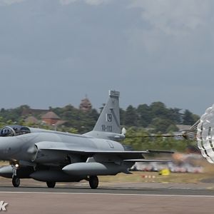 JF-17 at Farnborough Air Show 2010