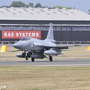 JF-17 at Farnborough Air Show 2010