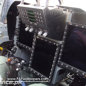 JF-17 Thunder,Cockpit Multi Functioning Displays.