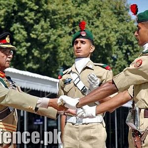 Cadet Winning Sword of Honour (115th P.M.A Long Course)