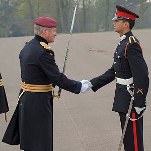 Proud Pakistani at Royal Military Acadamy Sandhurst(13-04-07)