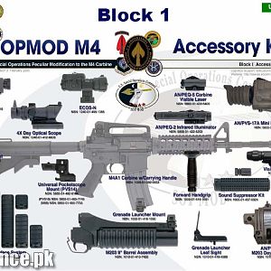 M16 and M4  .....