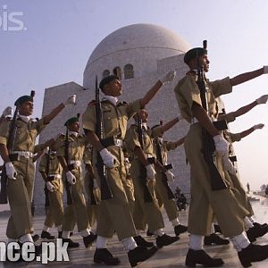 Cadets Marching