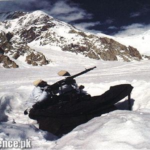 Troops in Siachen.