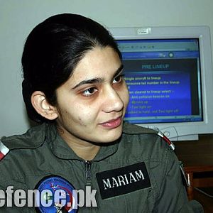 PAF Female Pilot MARIYAM