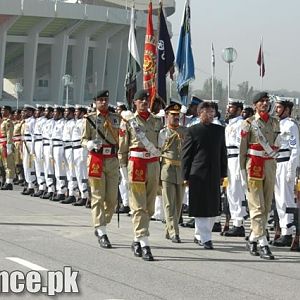 President at 23rd March Prae 2007