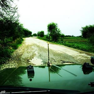 On the way to Tilla Field Firing range (Armed Escort)