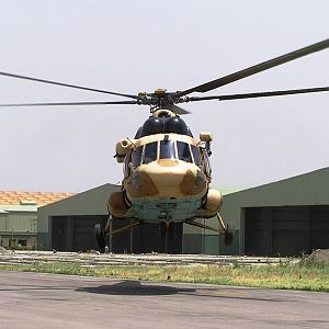 MI 17 HOVERING