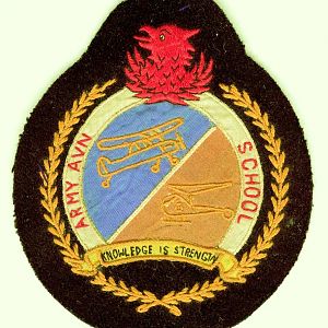 Aviation School Patch