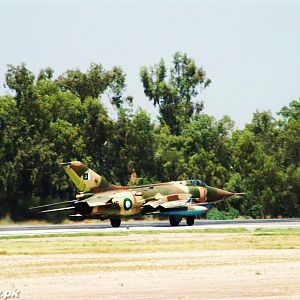 A-5C lines up for take-off