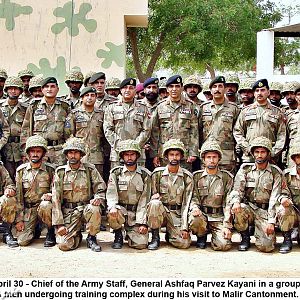 COAS in Malir Cantt training complex