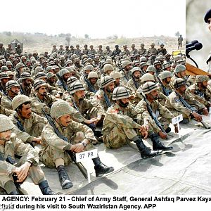 COAS's visit to S.Waziristan Agency