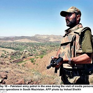 Army Patrol in S.Waziristan